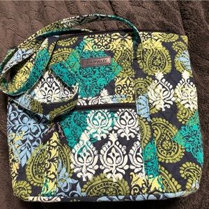 Vera Bradley Blue Damask Tote